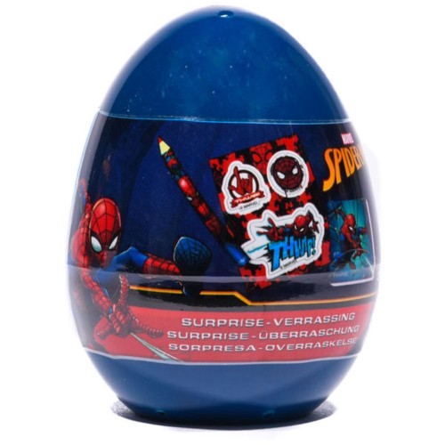 canenco Marvel - Spiderman Αυγό Έκπληξη - Μπλε SP19108V 8712916088950