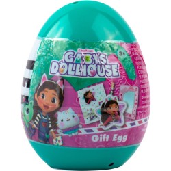 canenco Gabbys Dollhouse Gabby's Dollhouse Αυγό Έκπληξη - Πετρόλ - 1 Τμχ GD23116 8719668013513