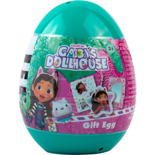 canenco Gabbys Dollhouse Gabby's Dollhouse Αυγό Έκπληξη - Πετρόλ - 1 Τμχ GD23116 8719668013513
