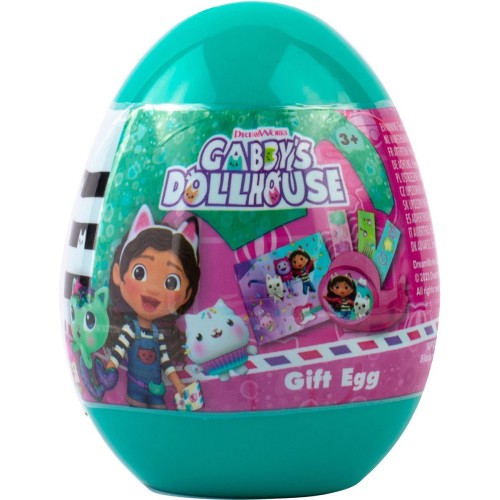 canenco Gabbys Dollhouse Gabby's Dollhouse Αυγό Έκπληξη - Πετρόλ - 1 Τμχ GD23116 8719668013513