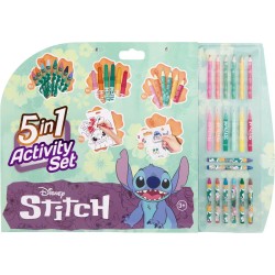 canenco Disney Stitch Stitch 5 In 1 Coloring Activity Set ST24306V 8719668030886