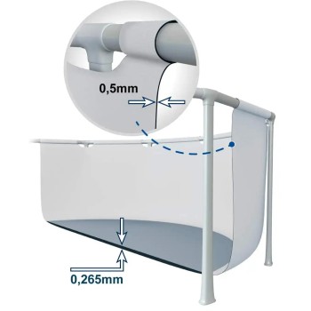 Intex Πισίνα-Prism Frame 3.05M X 0.76M 26702NP 6941057414270