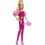 Mattel Barbie Deluxe Style Fashion Doll 5 in Metallic Pink Outfit With Corset Top and Accessories, Blonde JFP40 194735303083