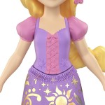 Mattel Disney Princess Rapunzel Posable Small Doll In Shiny Outfit With Removable Skirt, Inspired By Movie HPL55 / JBX42 1947352
