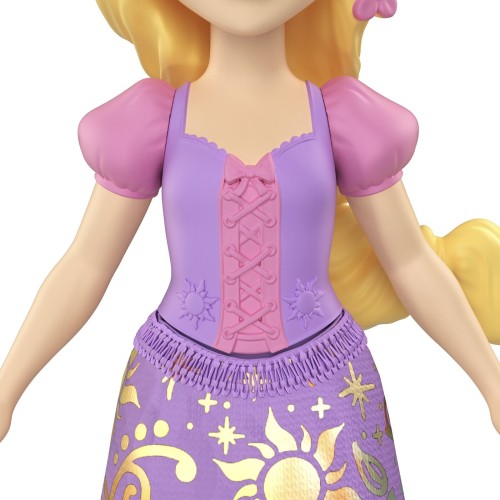 Mattel Dp Μίνι Κούκλες Disney Princess Rapunzel Core Small Disney Princess Κούκλα HPL55 / JBX42 194735266135