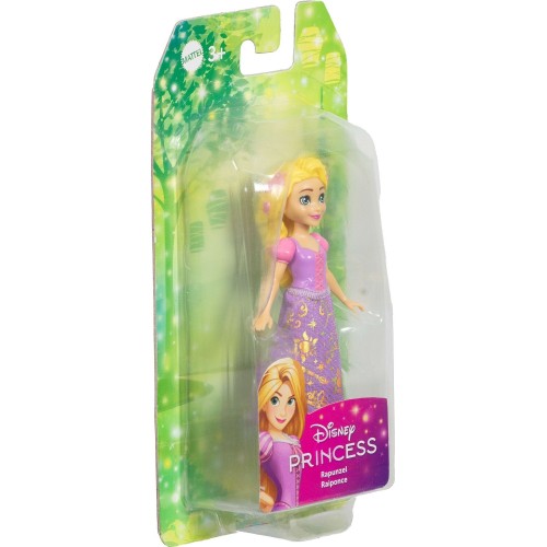 Mattel Disney Princess Rapunzel Posable Small Doll In Shiny Outfit With Removable Skirt, Inspired By Movie HPL55 / JBX42 1947352
