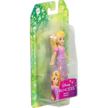 Mattel Disney Princess Rapunzel Posable Small Doll In Shiny Outfit With Removable Skirt, Inspired By Movie HPL55 / JBX42 1947352