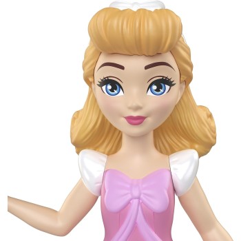 Mattel Disney Princess Cinderella Posable Small Doll in Shiny Outfit With Removable Skirt, Inspired by Movie HPL55 / JBX45 19473