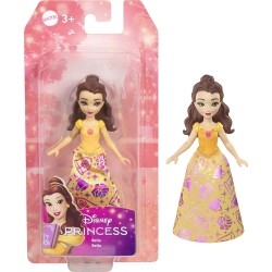 Mattel Disney Princess Belle Posable Small Doll in Shiny Outfit With Removable Skirt, Inspired by Movie HPL55 / JBX50 1947352661