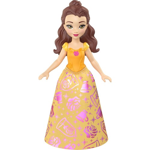 Mattel Disney Princess Belle Posable Small Doll in Shiny Outfit With Removable Skirt, Inspired by Movie HPL55 / JBX50 1947352661