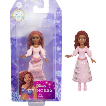 Mattel Disney Princess Disney Ariel Posable Small Doll With Removable Skirt, Inspired by The Little Mermaid (live Action) HPL55 