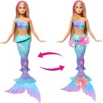 Mattel Barbie Flower Magic Mermaid Toy Doll With Surprise Blooming Flowers Feature & Pearl Headband Accessory JDM72 194735287925