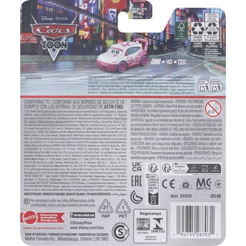 Mattel Disney Pixar Cars Disney and Pixar Cars 1:55 Scale Die-cast Vehicles DXV29 / JDL80 194735287031
