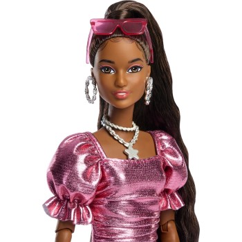 Mattel Barbie Deluxe Style Fashion Κούκλα 6 In Metallic - Φόρεμα Balloon JFP41 194735303076