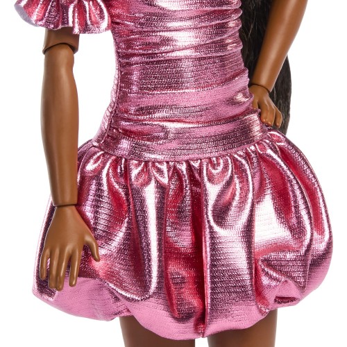 Mattel Barbie Deluxe Style Fashion Κούκλα 6 In Metallic - Φόρεμα Balloon JFP41 194735303076