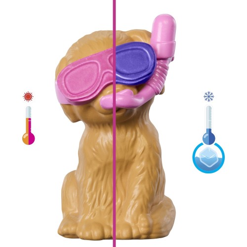 Mattel Barbie Puppy Pool Party Playset With Doll, Pool, Doghouse & Slide, 2 Pet Figures & 6 Accessories JBF35 194735258680