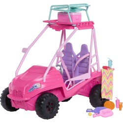 Mattel Barbie Brb Beach Όχημα Παραλίας, Αξεσουάρ Για Κούκλα Αυτοκίνητο Κούκλας JFV68 194735306305