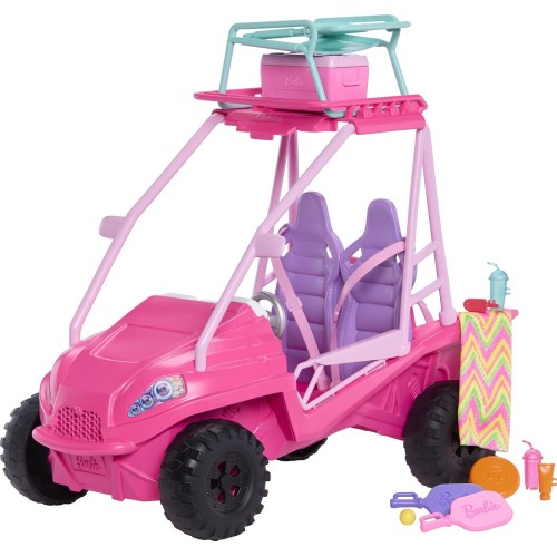 Mattel Barbie Brb Beach Όχημα Παραλίας, Αξεσουάρ Για Κούκλα Αυτοκίνητο Κούκλας JFV68 194735306305