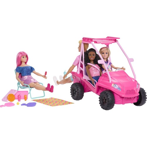 Mattel Barbie Brb Beach Όχημα Παραλίας, Αξεσουάρ Για Κούκλα Αυτοκίνητο Κούκλας JFV68 194735306305