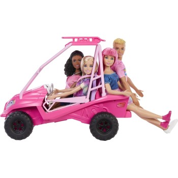 Mattel Barbie Brb Beach Όχημα Παραλίας, Αξεσουάρ Για Κούκλα Αυτοκίνητο Κούκλας JFV68 194735306305