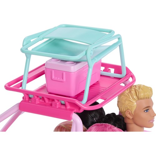 Mattel Barbie Brb Beach Όχημα Παραλίας, Αξεσουάρ Για Κούκλα Αυτοκίνητο Κούκλας JFV68 194735306305
