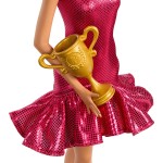 Mattel Barbie Ballroom Dancer Fashion Doll With Brown Styled Hair, Dancing Trophy Accessory JFR09 194735303762