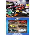 Mattel Hot Wheels Αυτοκινητάκια - HW LEGENDS Σετ Των 6 Όχημα Παιχνίδι JBY78 194735266920