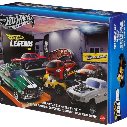 Mattel Hot Wheels Αυτοκινητάκια - HW LEGENDS Σετ Των 6 Όχημα Παιχνίδι JBY78 194735266920