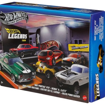 Mattel Hot Wheels Αυτοκινητάκια - HW LEGENDS Σετ Των 6 Όχημα Παιχνίδι JBY78 194735266920