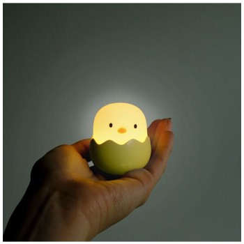 MegaLight Rechargeable Baby Eggy Pastel Yellow Light | Eggy & Friends - 187423.ML.00.01 4064252005110
