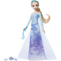 Mattel Disney Frozen Spin & Reveal Elsa Fashion Doll & Accessories With 11 Surprises From Disney Movie JBG59 194735280360