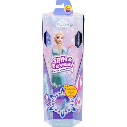 Mattel Disney Frozen Spin & Reveal Elsa Fashion Doll & Accessories With 11 Surprises From Disney Movie JBG59 194735280360