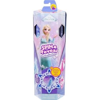 Mattel Disney Frozen Spin & Reveal Elsa Fashion Doll & Accessories With 11 Surprises From Disney Movie JBG59 194735280360