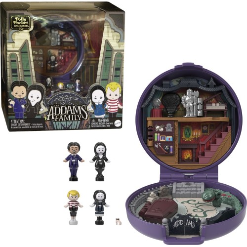 Mattel Polly Pocket Collector Adams Family Σετ Παιχνιδιών HXW25 194735239634