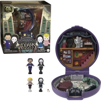 Mattel Polly Pocket Collector Adams Family Σετ Παιχνιδιών HXW25 194735239634