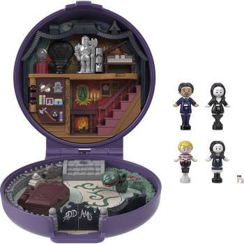 Mattel Polly Pocket Collector Adams Family Σετ Παιχνιδιών HXW25 194735239634