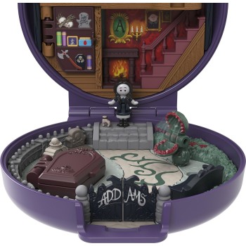 Mattel Polly Pocket Collector Adams Family Σετ Παιχνιδιών HXW25 194735239634
