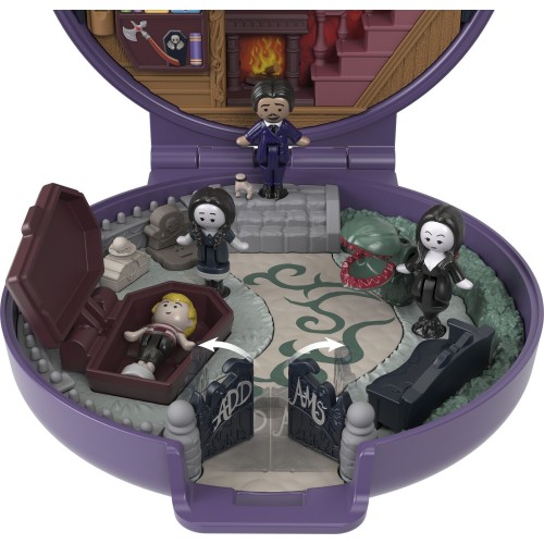 Mattel Polly Pocket Collector Adams Family Σετ Παιχνιδιών HXW25 194735239634