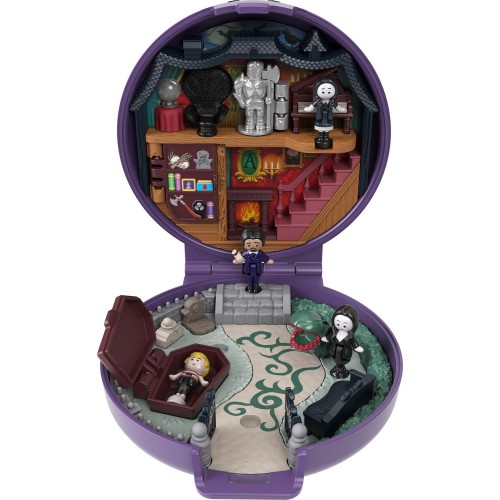 Mattel Polly Pocket Collector Adams Family Σετ Παιχνιδιών HXW25 194735239634