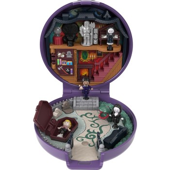 Mattel Polly Pocket Collector Adams Family Σετ Παιχνιδιών HXW25 194735239634