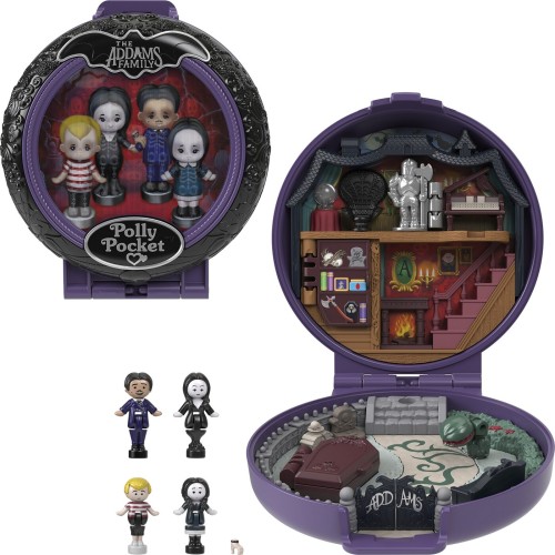 Mattel Polly Pocket Collector Adams Family Σετ Παιχνιδιών HXW25 194735239634