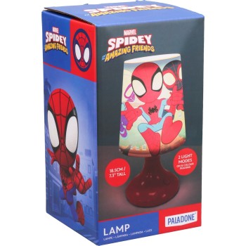 Paladone: marvel spiderman - spidey and friends table lamp (pp13569saf) 104515 5056577739114