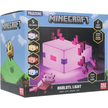 Paladone: minecraft - axolotl light (pp11743mcfv2) 093714 5056577714920