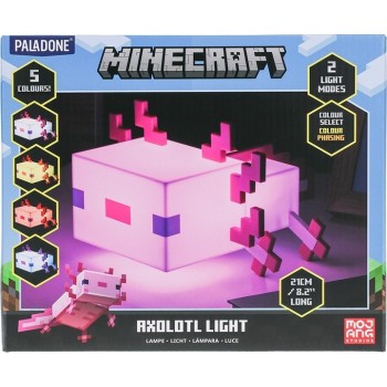 Paladone: minecraft - axolotl light (pp11743mcfv2) 093714 5056577714920