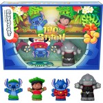 Mattel Fisher-Price Little People Collector Disney Lilo & Stitch Special Edition Set For Adults & Fans, 4 Figures JFC77 19473529