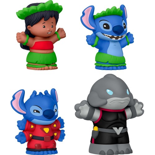 Mattel Fisher-Price Little People Collector Disney Lilo & Stitch Special Edition Set For Adults & Fans, 4 Figures JFC77 19473529