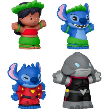Mattel Fisher-Price Little People Collector Disney Lilo & Stitch Special Edition Set For Adults & Fans, 4 Φιγούρες JFC77 1947352