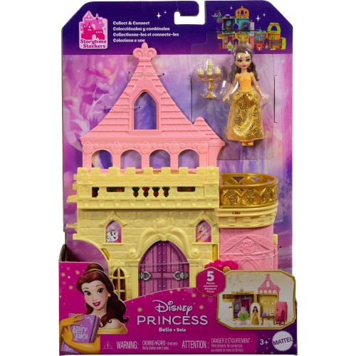 Mattel Disney Princess Μίνι Κούκλες Το Παλάτι Της Πεντάμορφης Σετ Παιχνιδιών JDP54 194735288588