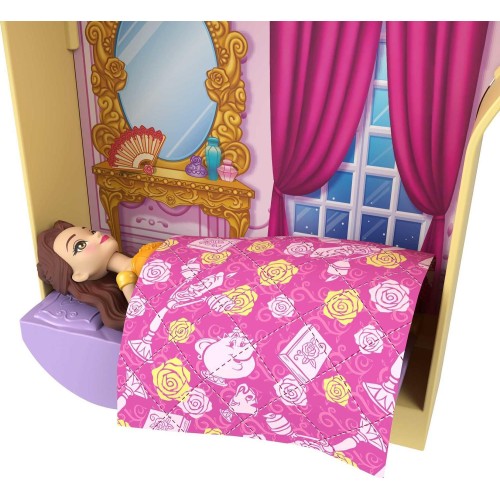 Mattel Disney Princess Μίνι Κούκλες Το Παλάτι Της Πεντάμορφης Σετ Παιχνιδιών JDP54 194735288588
