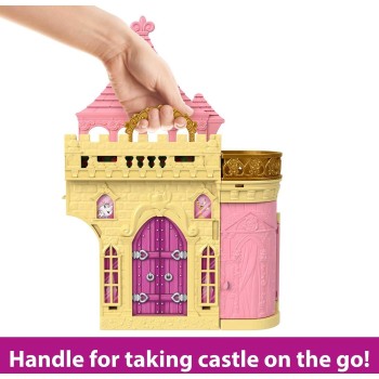 Mattel Disney Princess Μίνι Κούκλες Το Παλάτι Της Πεντάμορφης Σετ Παιχνιδιών JDP54 194735288588